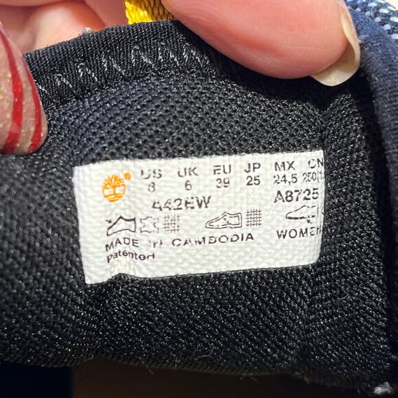 Timberland Woman’s Greenstride Motion 6 Hiking Shoes Size 6 - Picture 13 of 13